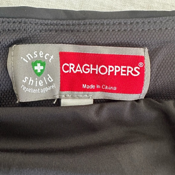 Craghoppers Red and Black Leggings with Insect Shield - Picture 4 of 13